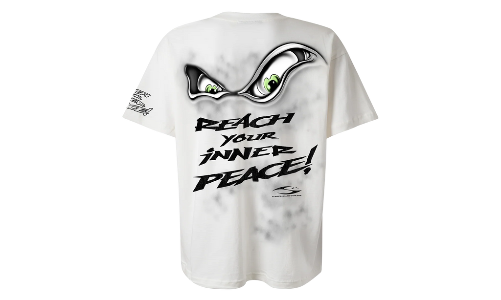 Reach Your Inner Peace Yoga T-Shirt "White" HSR255