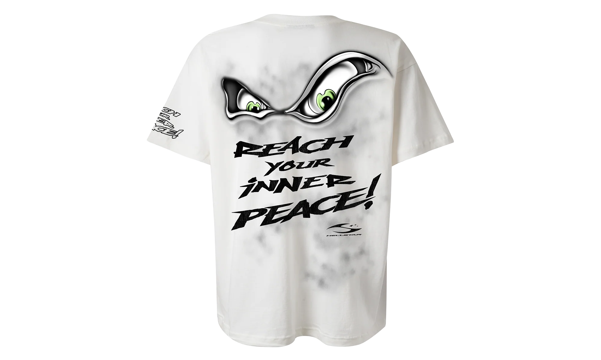 Reach Your Inner Peace Yoga T-Shirt "White" HSR255