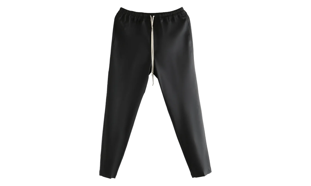 Drawstring Slim Long Pants "Black" RU01F2390 ZL 09