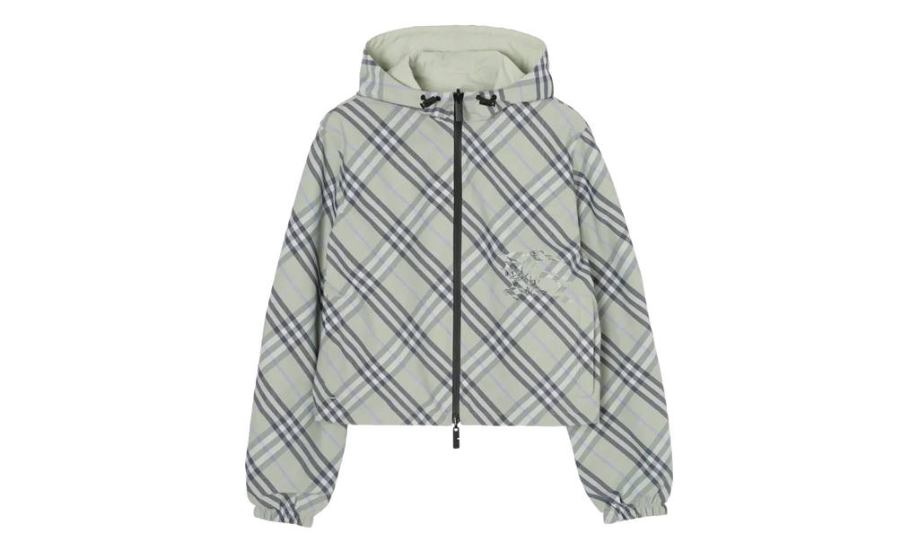 Cropped Reversible Check Jacket WMNS "Seafoam Green" 8118204