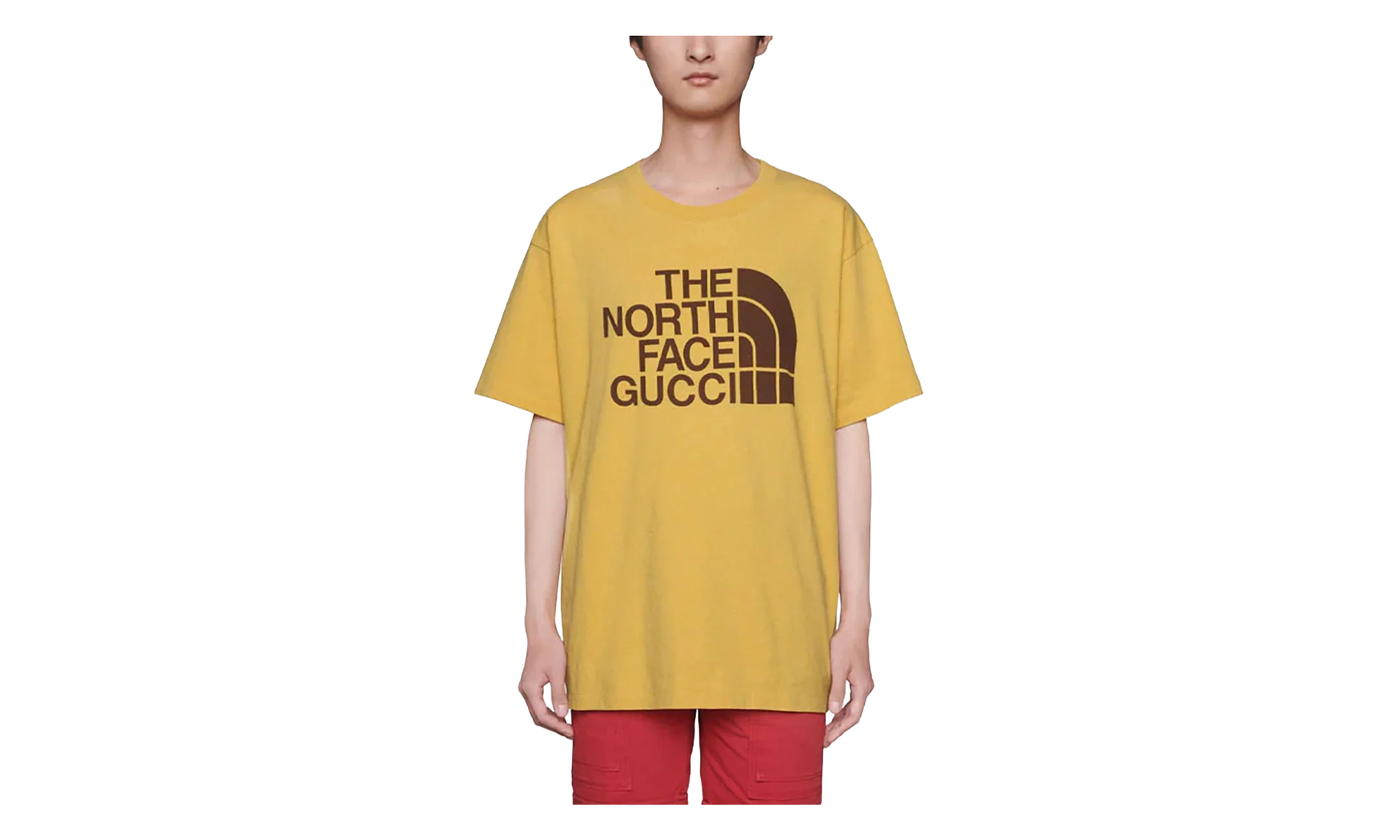 Gucci x The North Face Oversize T-Shirt "Gold" 616036 XJDCL 7201