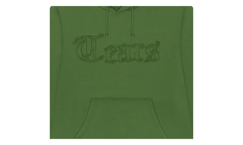 Tears Cut Out Hoodie "Cactus" DT395