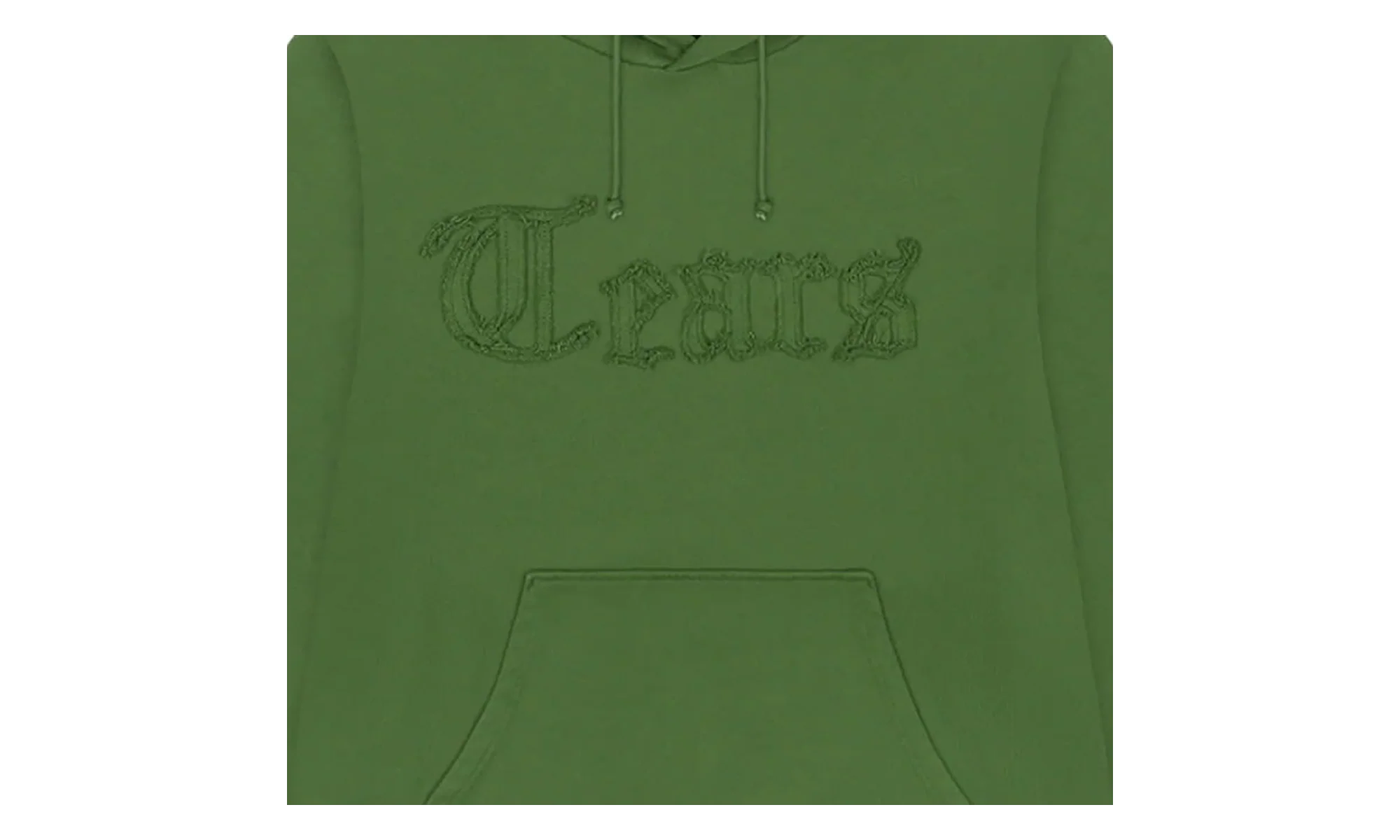 Tears Cut Out Hoodie "Cactus" DT395