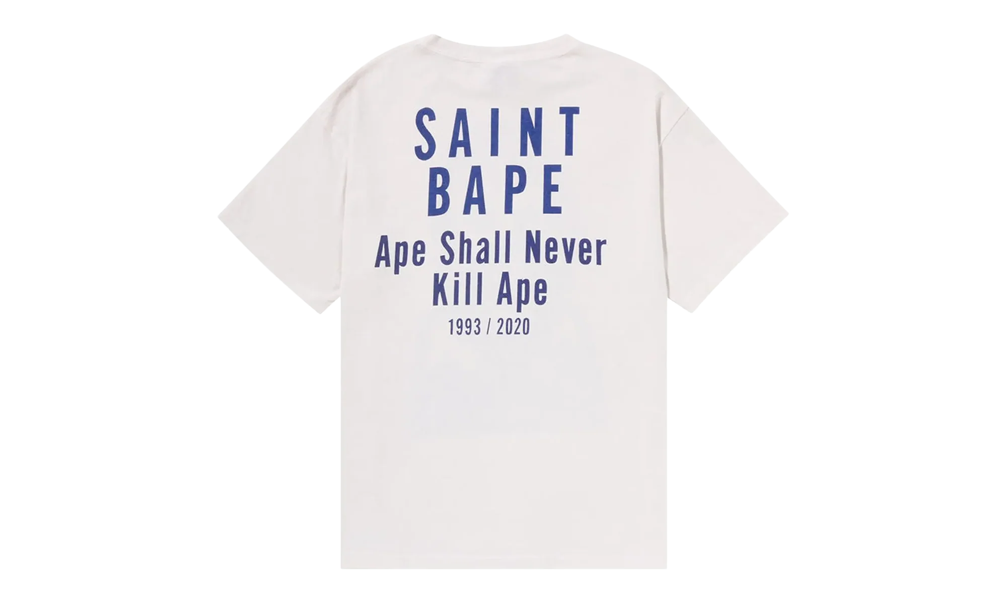 BAPE x Saint MXXXXXX Skull Tee "White" 1J23 109 902 WHITE