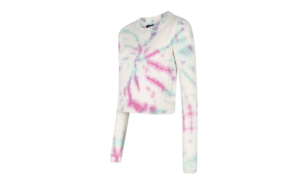 Tie Dye Cashmere Crewneck "Multicolored" WKL006 900