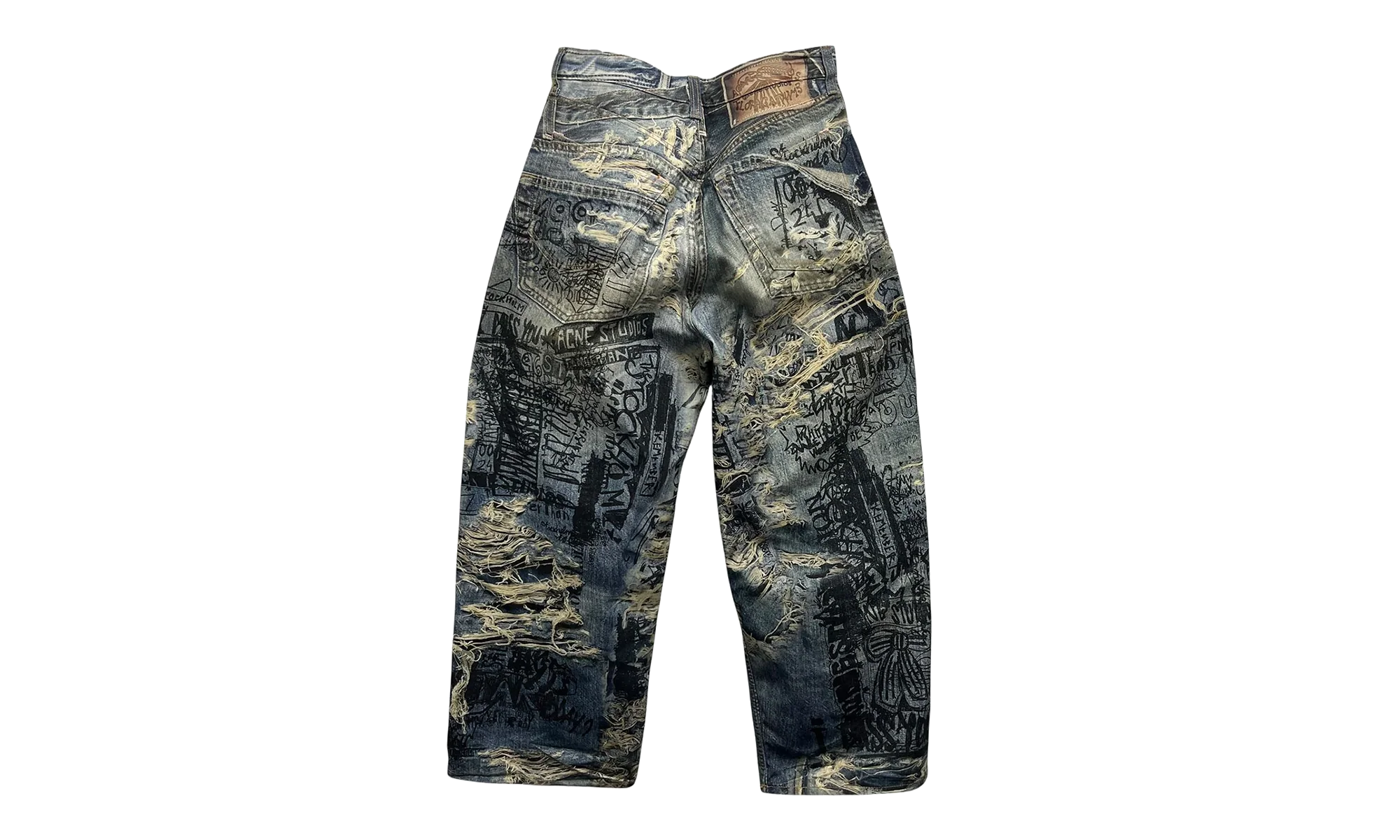 Super Baggy Fit Jeans - 2023 "Mid Blue" FN MN TROU001097