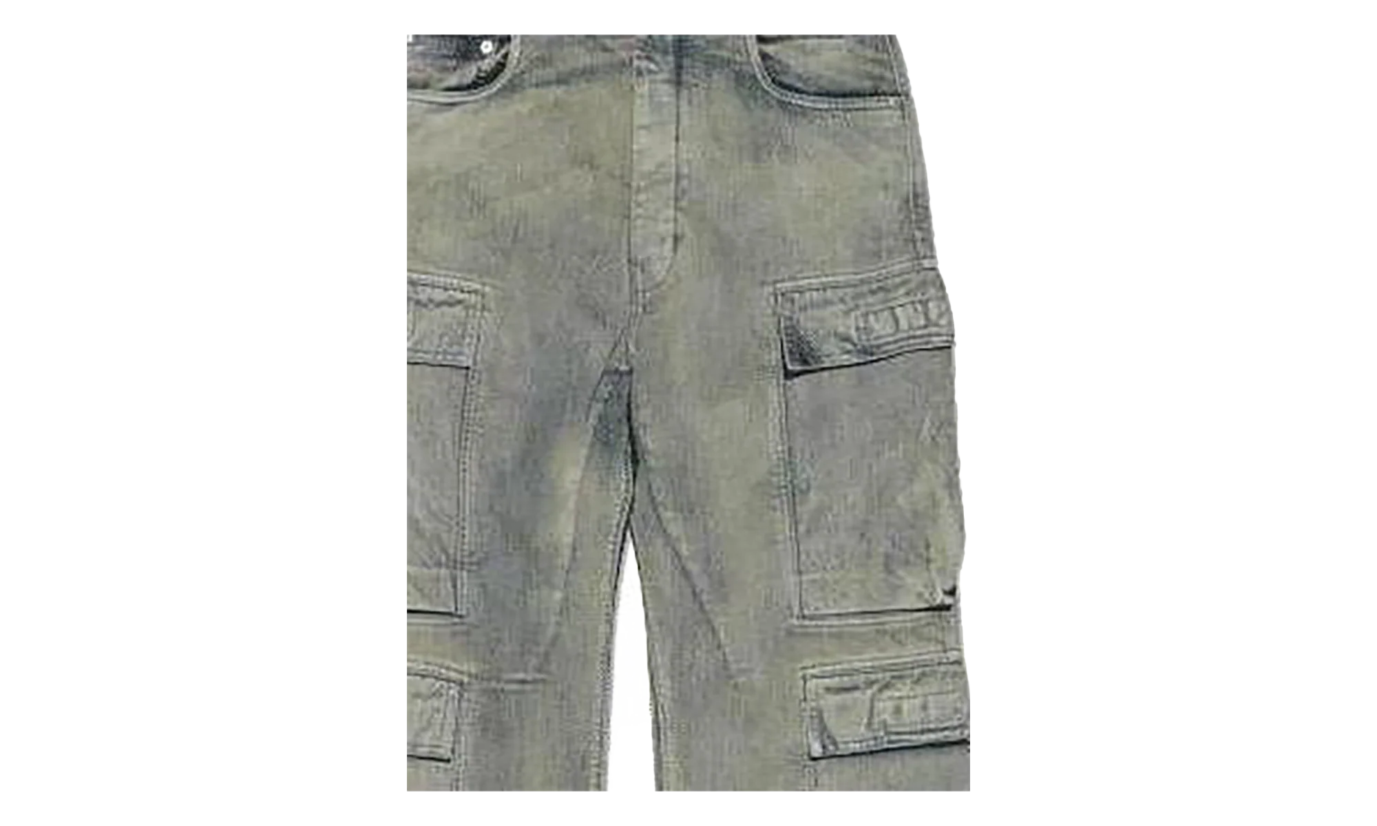 Double Cargo Jeans "Blue Faded Wash" DU02E7361 DMP BLUE