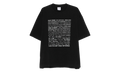 Fuck Everything T-Shirt "Washed Out Black" ME76TR212BX WASH