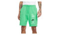 Club+ French Terry Multi-Logo Shorts "Spring Green" FB8830 363