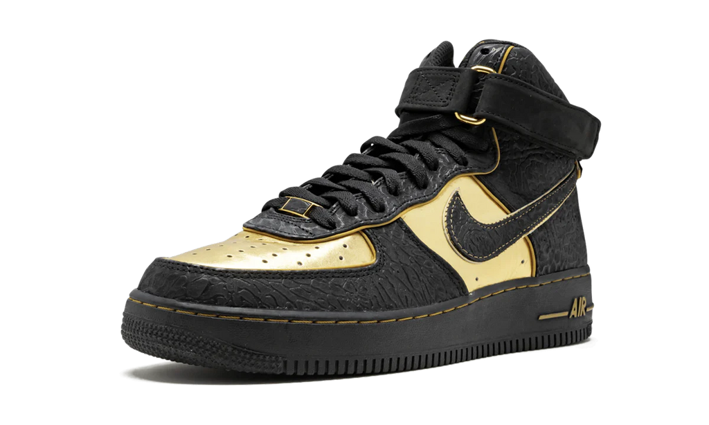 Air Force 1 Hi Supreme "Black / Gold" 345189 002