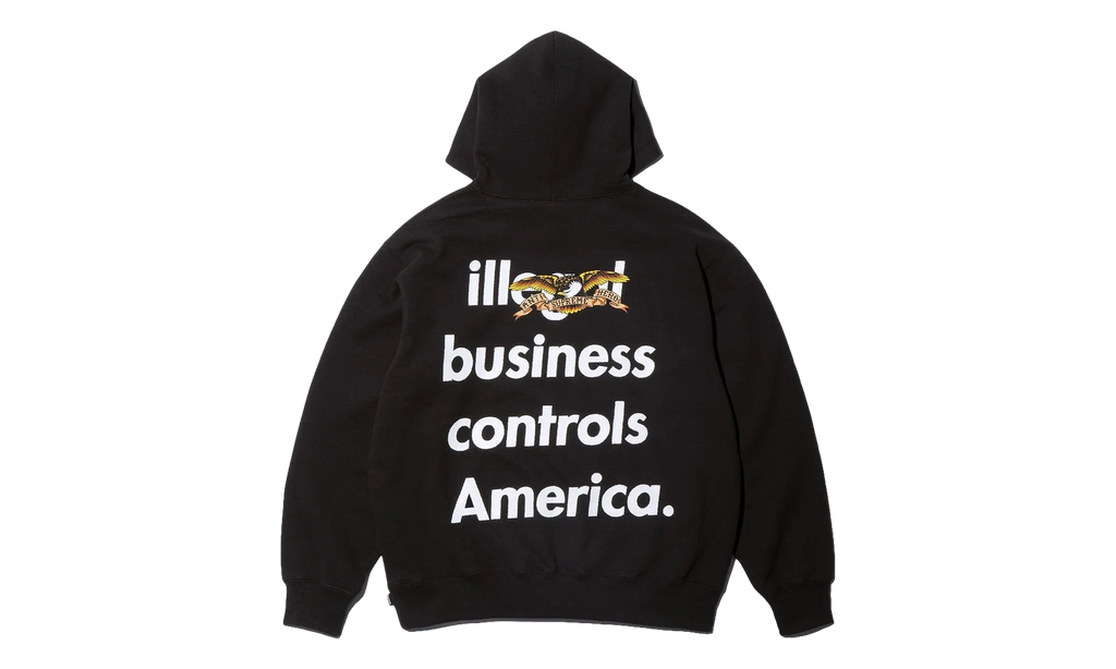 ANTIHERO Hooded Sweatshirt "FW25 - Black" SU26942