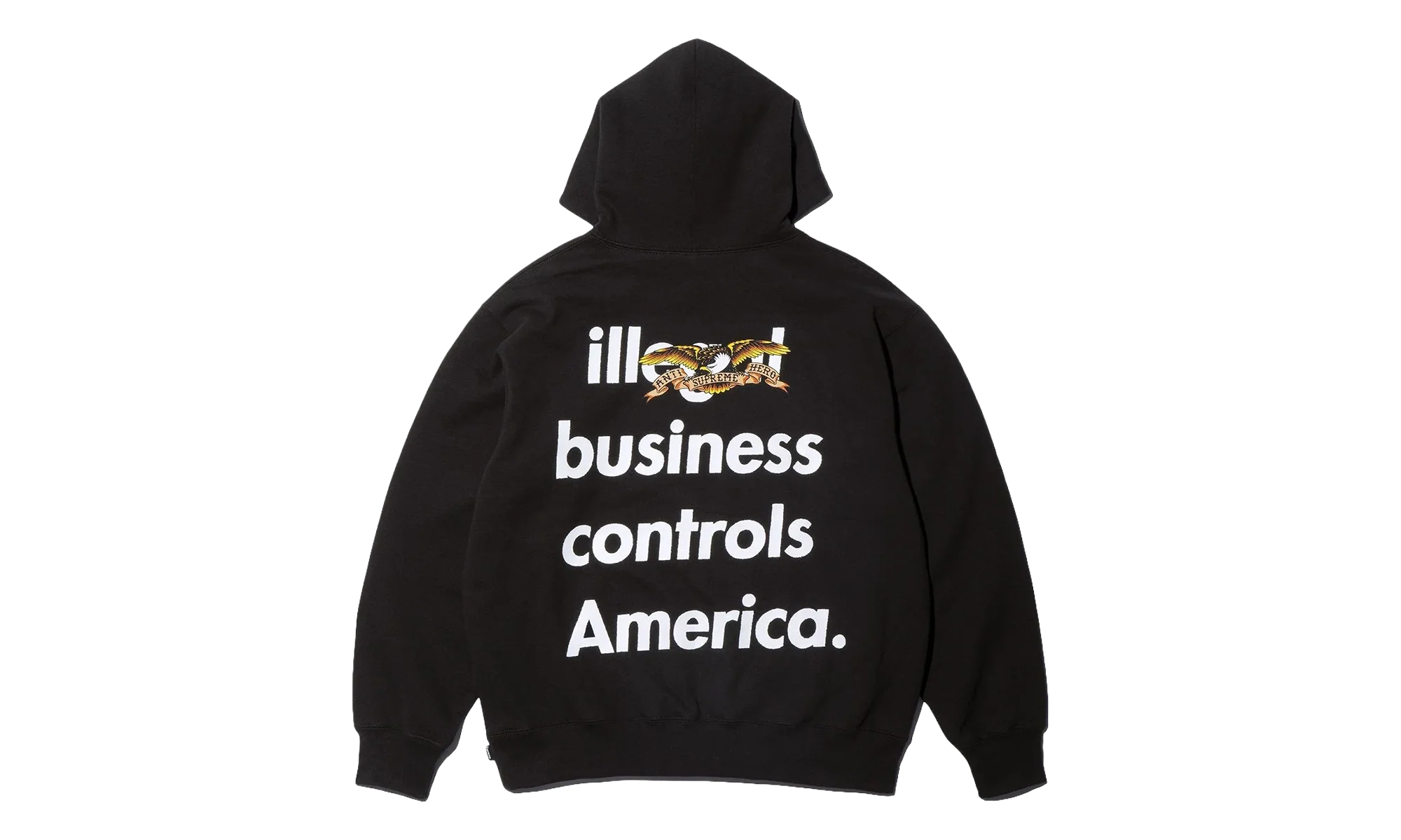 ANTIHERO Hooded Sweatshirt "FW25 - Black" SU26942