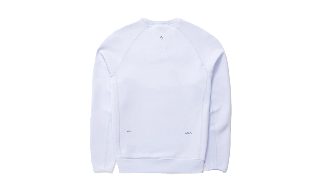 NOCTA NRG Tech Fleece Crewneck Sweatshirt "Palest Purple/Daybreak" FD8457 568