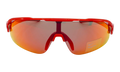 Flyfree Shield Team Sunglasses "University Red / Road Red Mirror" IF1107X 657