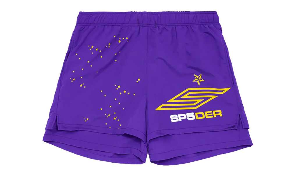 Pro Logo Shorts "Grape/ Yellow" SP5der329