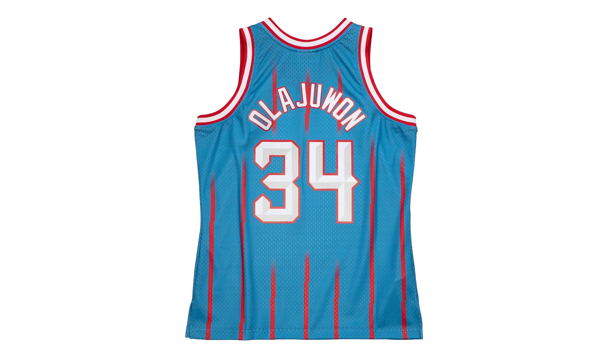 NBA Hakeem Olajuwon Reload 2.0 Swingman Jersey "1996 Houston Rockets - Blue" SMJYGS20080 HROLTBL96HOL
