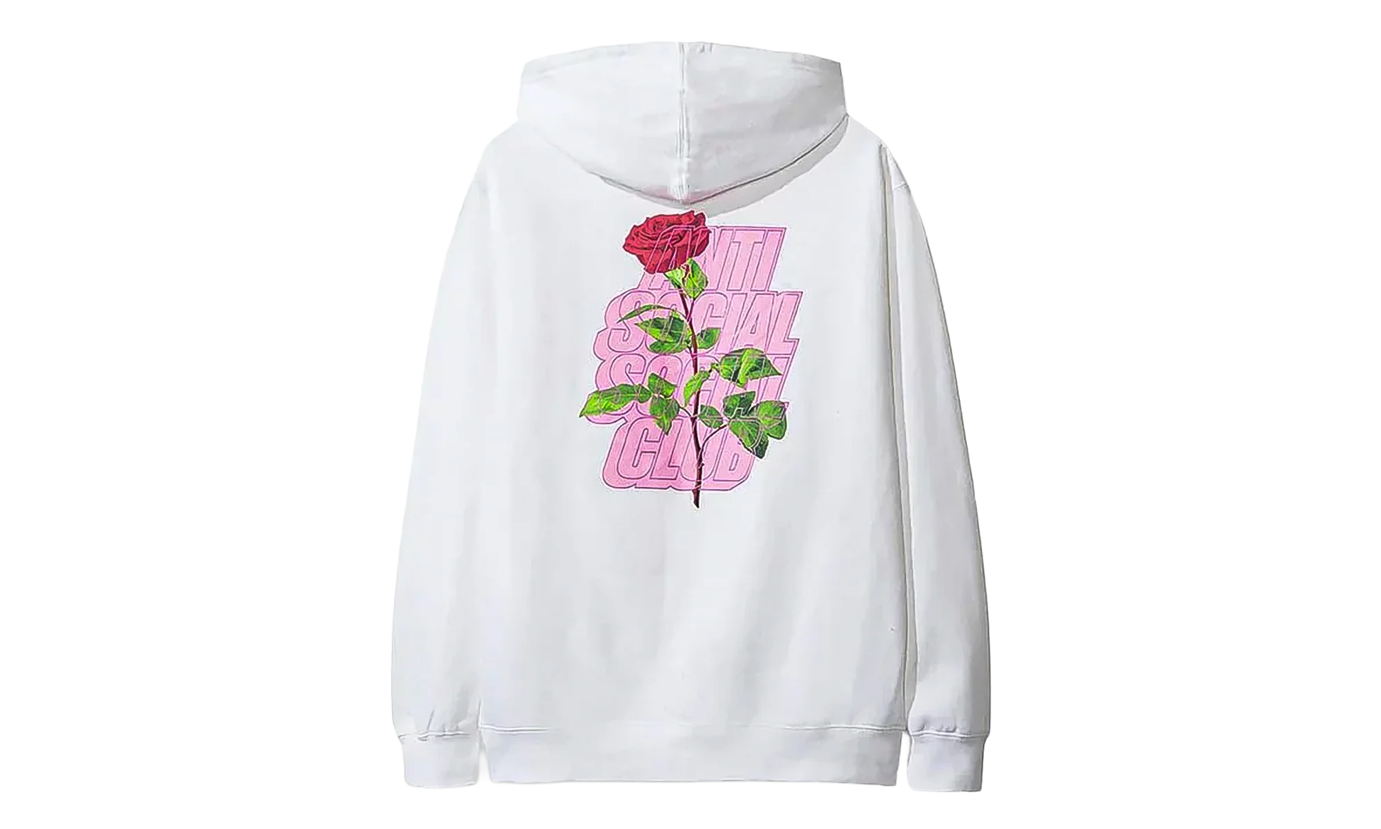 Blocked Logo Plant Me Hoodie "White" ASSC013
