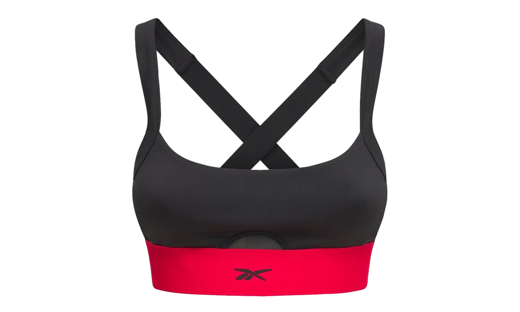Cardi B Sports Bra WMSN "Black / Red (Plus Size)" H48423
