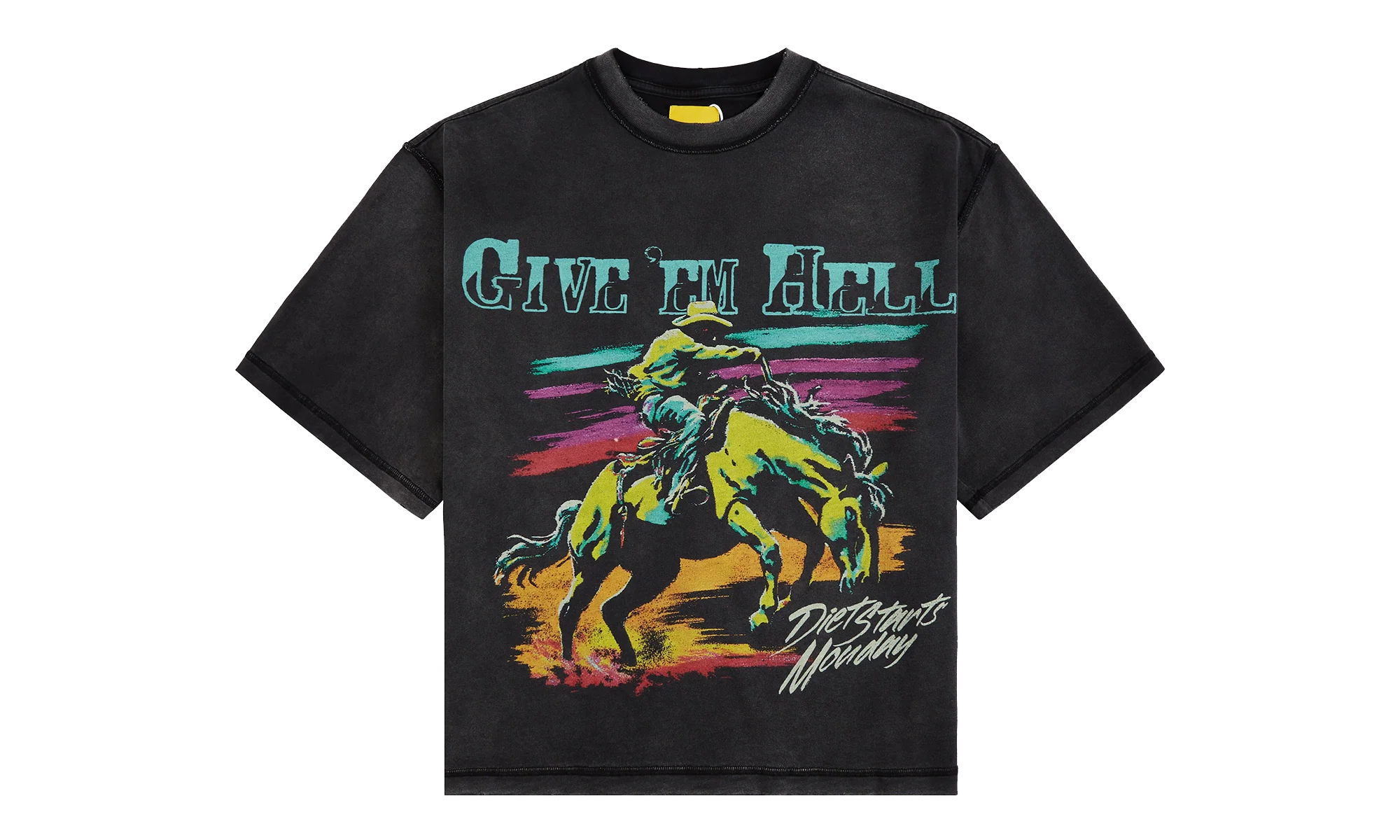 Give Em Hell Tee "Vintage Black" DSM S26 066