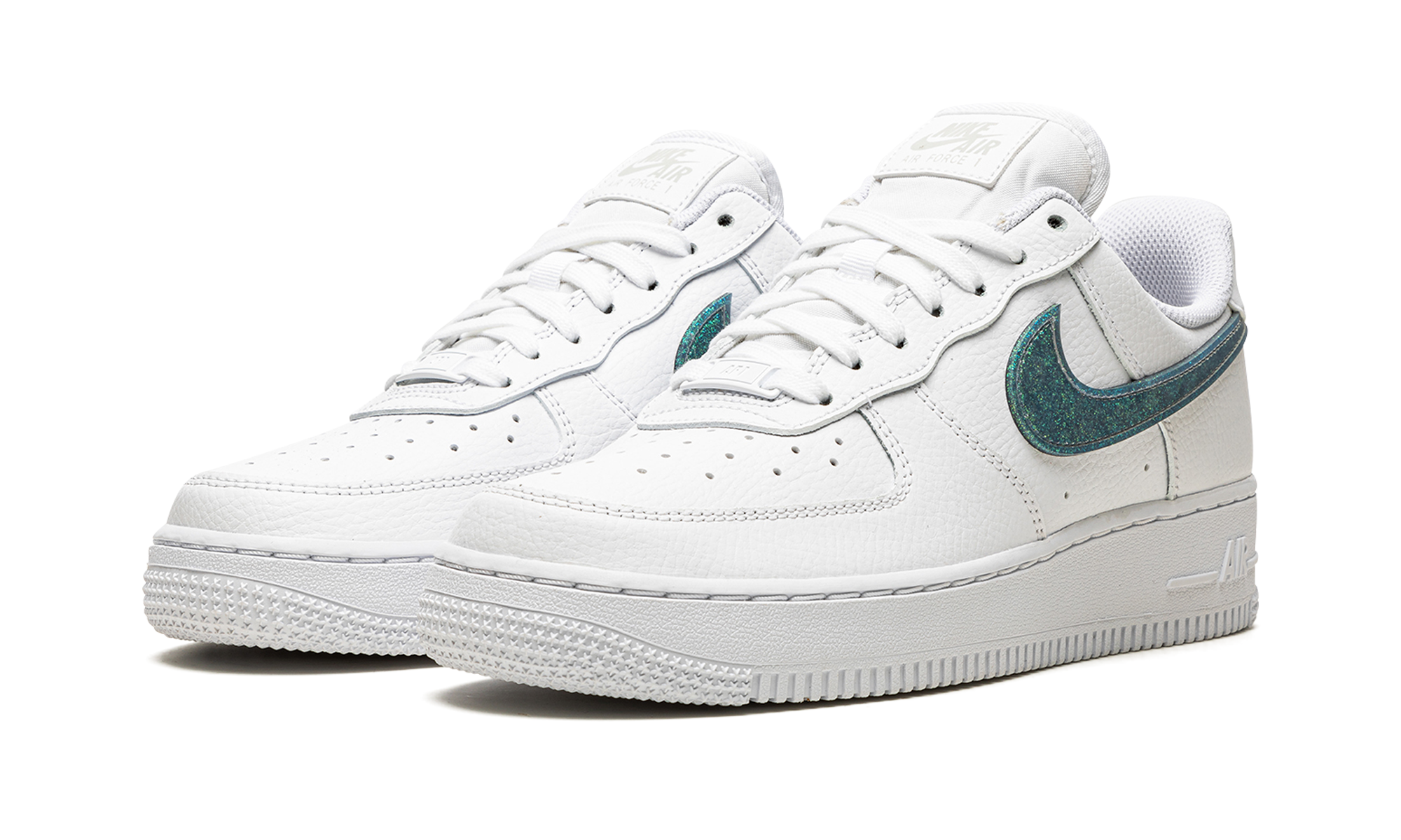 AIR FORCE 1'07 ESS WMNS"Glitter Swoosh - Celery" DH4407 100