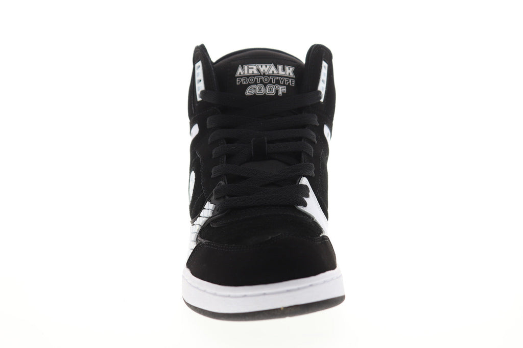 Airwalk Prototype 600 AW00226-002 Mens Black Suede Surf Skate Sneakers Shoes