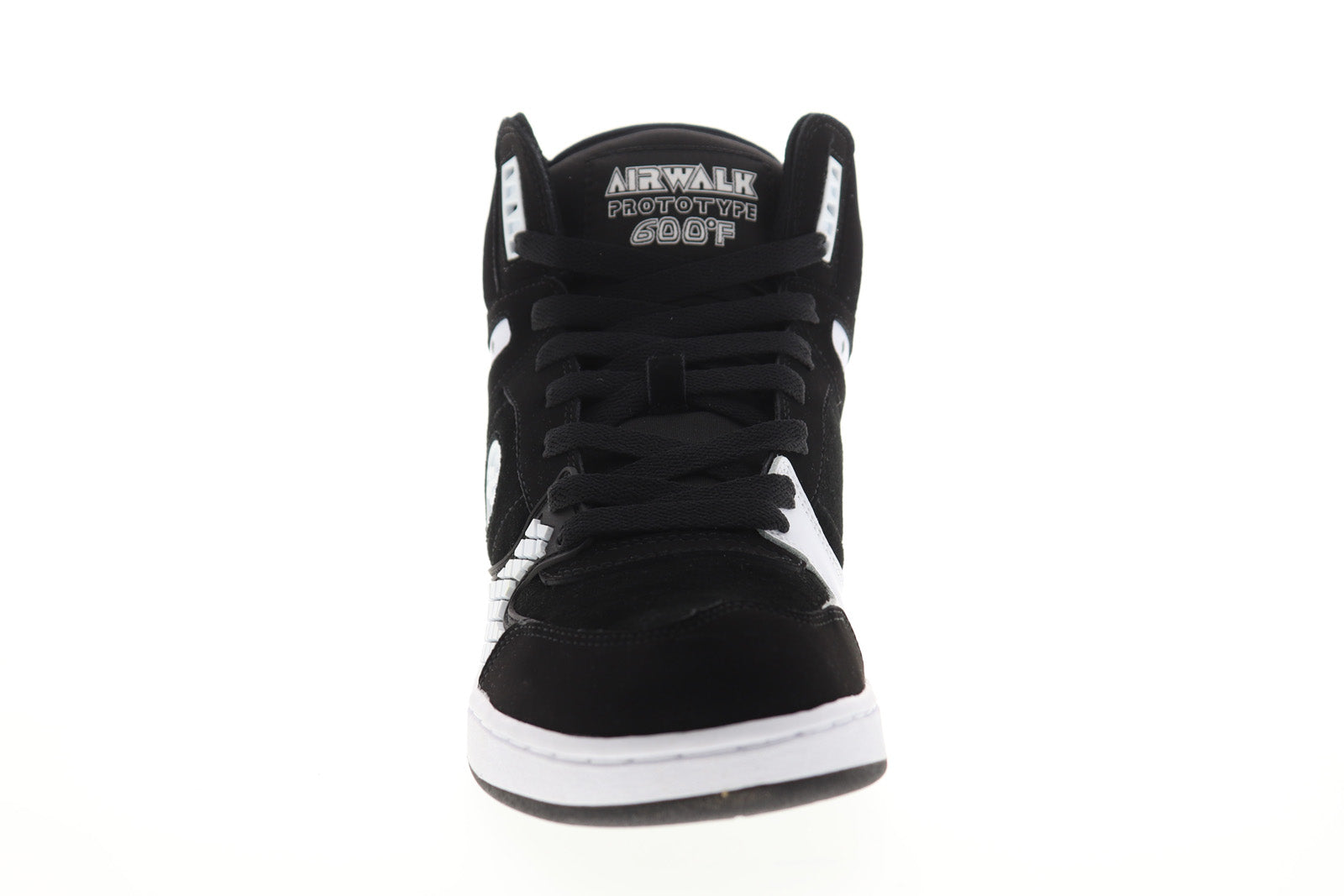 Airwalk Prototype 600 AW00226-002 Mens Black Suede Surf Skate Sneakers Shoes
