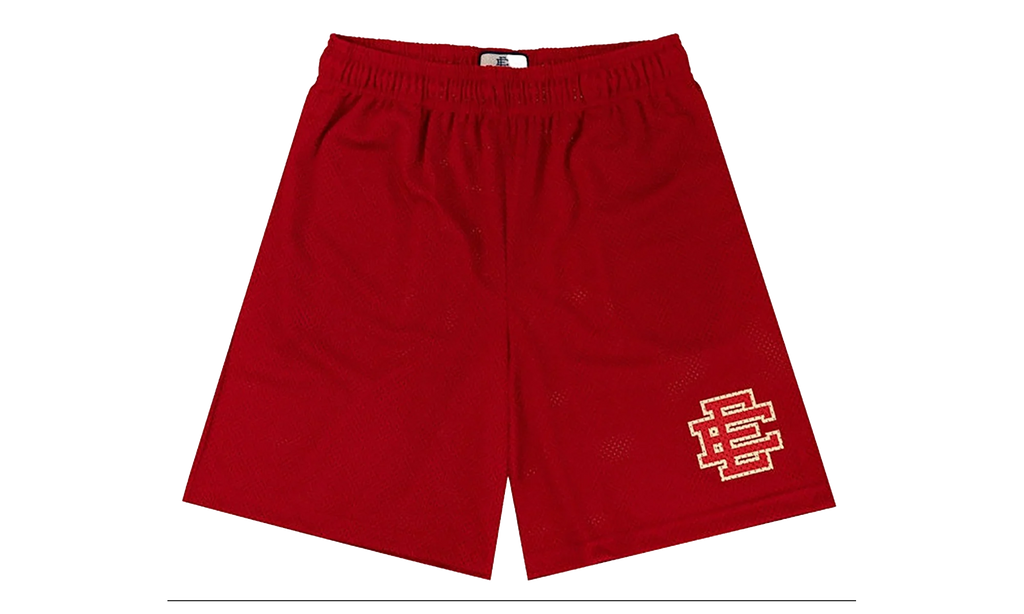 EE BAGGY SHORT "SS24 - Red/Red" EE476