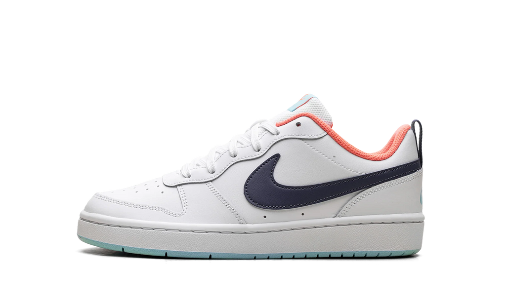Court Borough Low 2 GS "White Navy" BQ5448 112