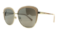 Round Sunglasses "Nude/Gold" MCM110SK-290