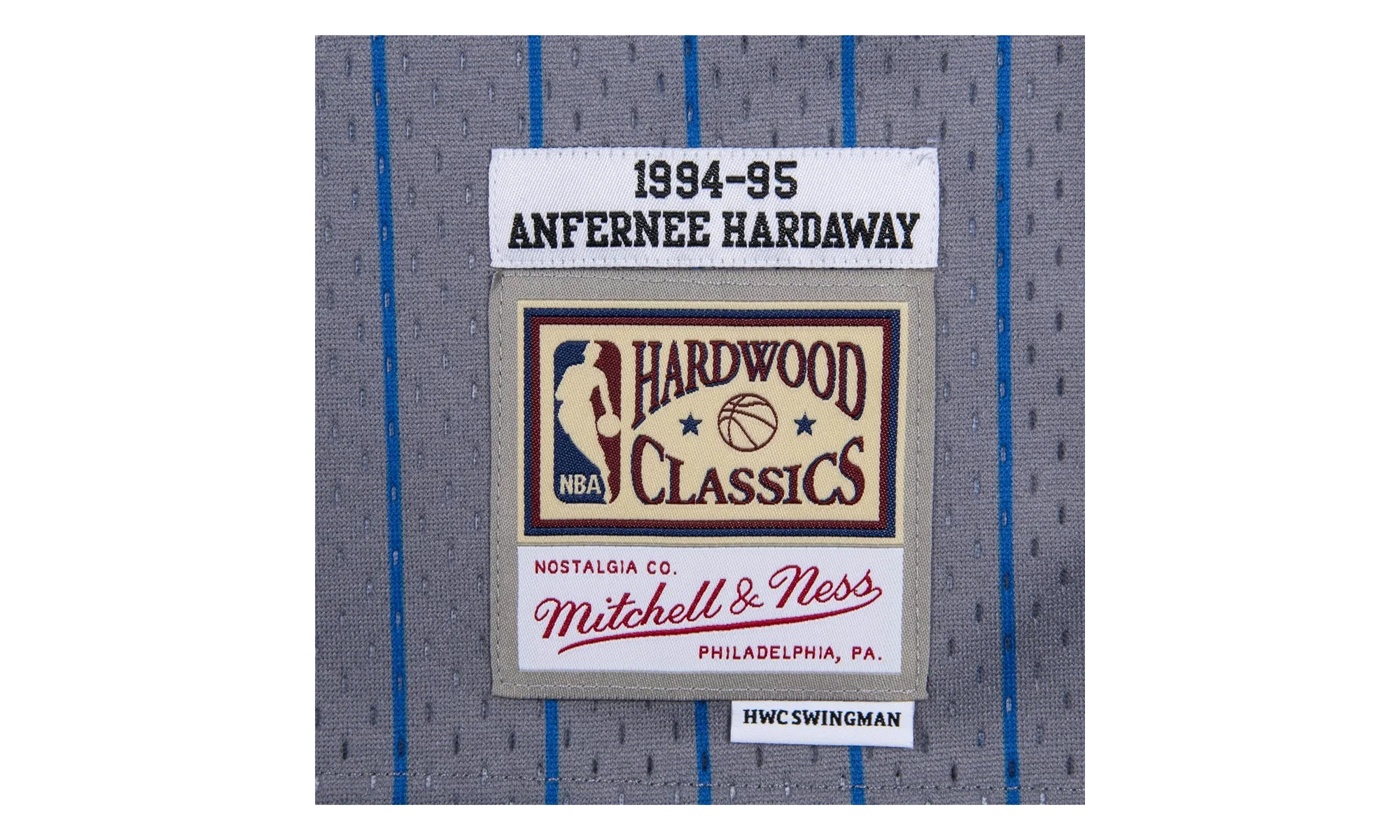 NBA Penny Hardaway Reload Swingman Jersey "1994 Orlando Magic - Grey" SMJYCP19269 OMAGREY94PHA