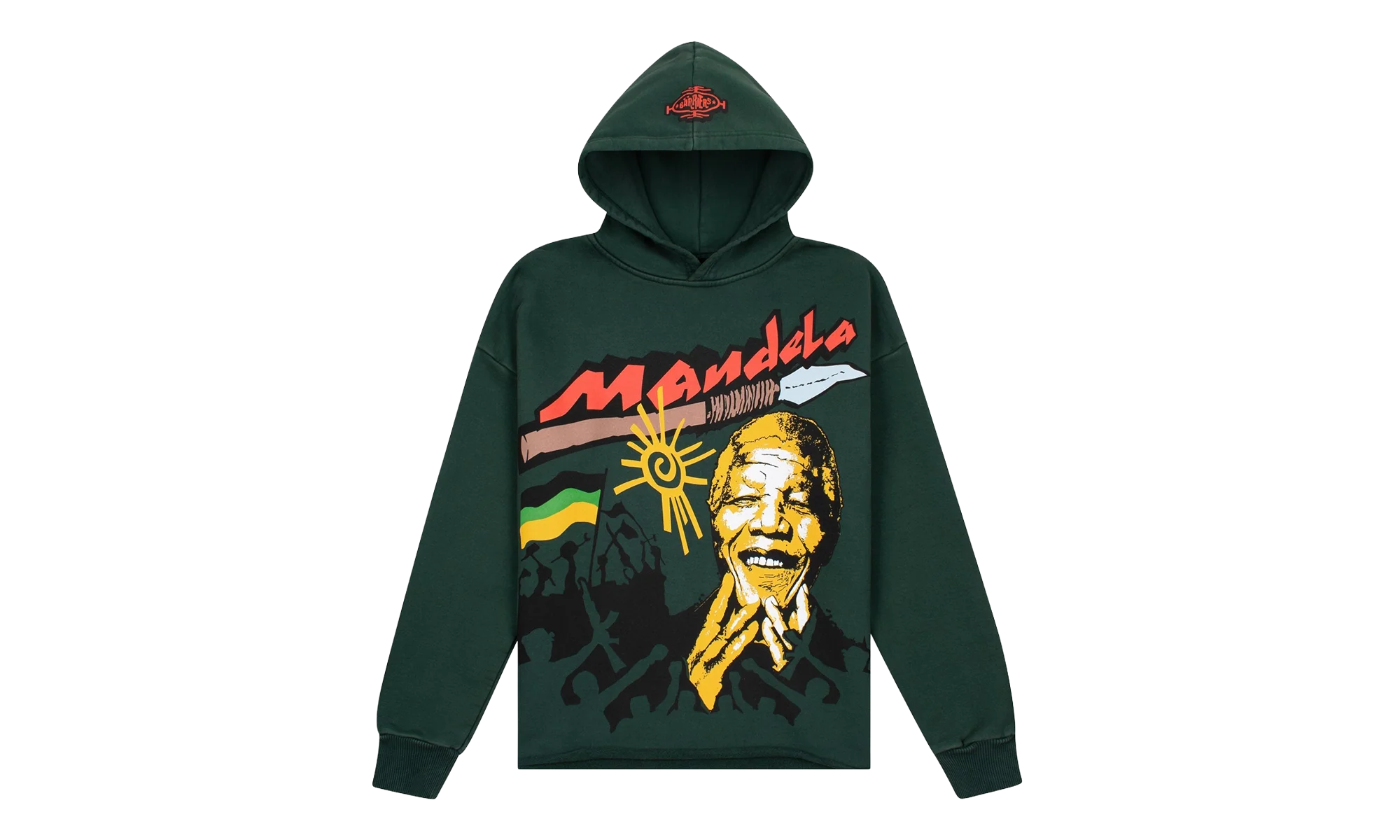 Mandela Hoodie "Green" BAR33
