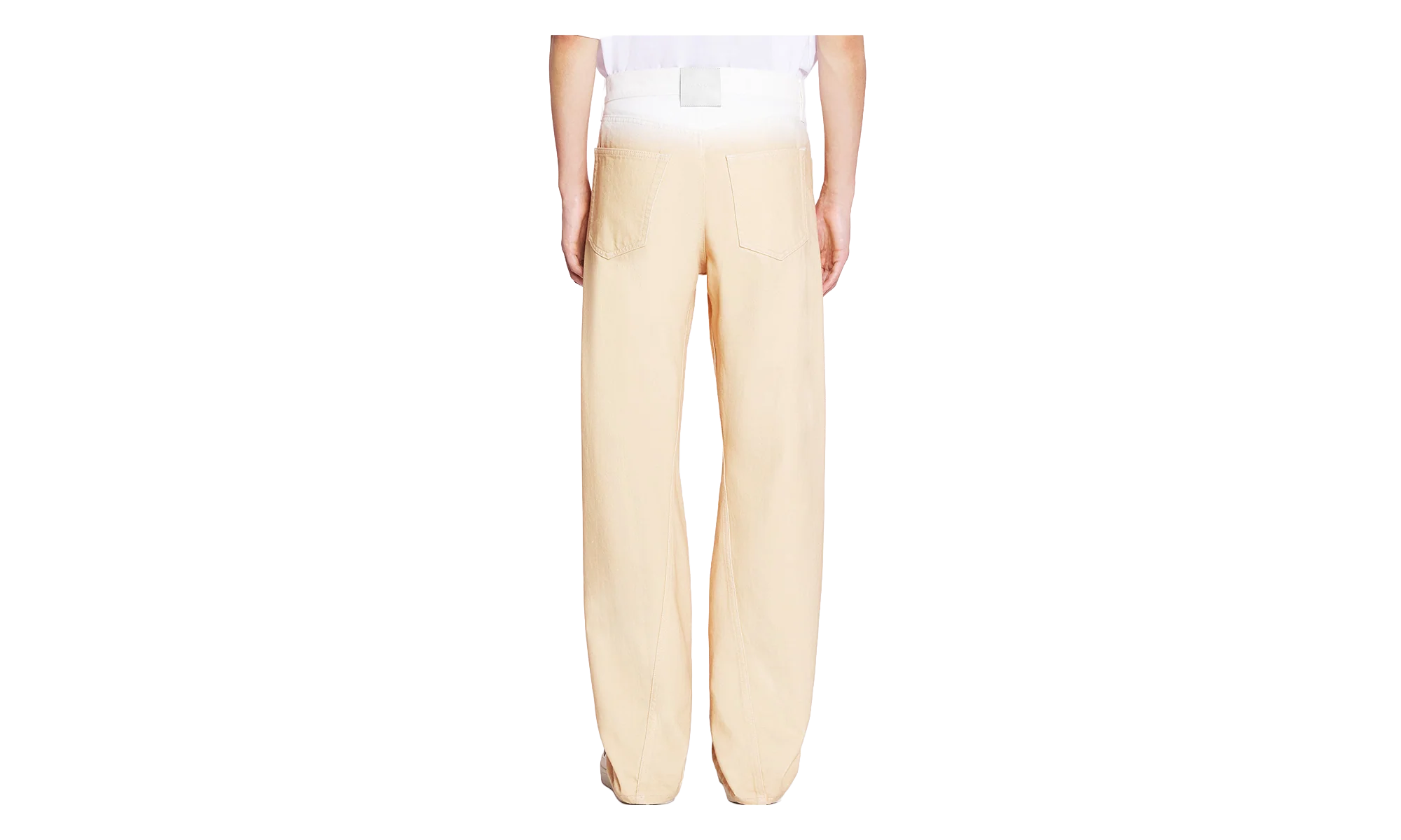 DÉGRADÉ TROUSERS "ABRICOTINE-VANILLE" RM TR0051 D081 E24 9811