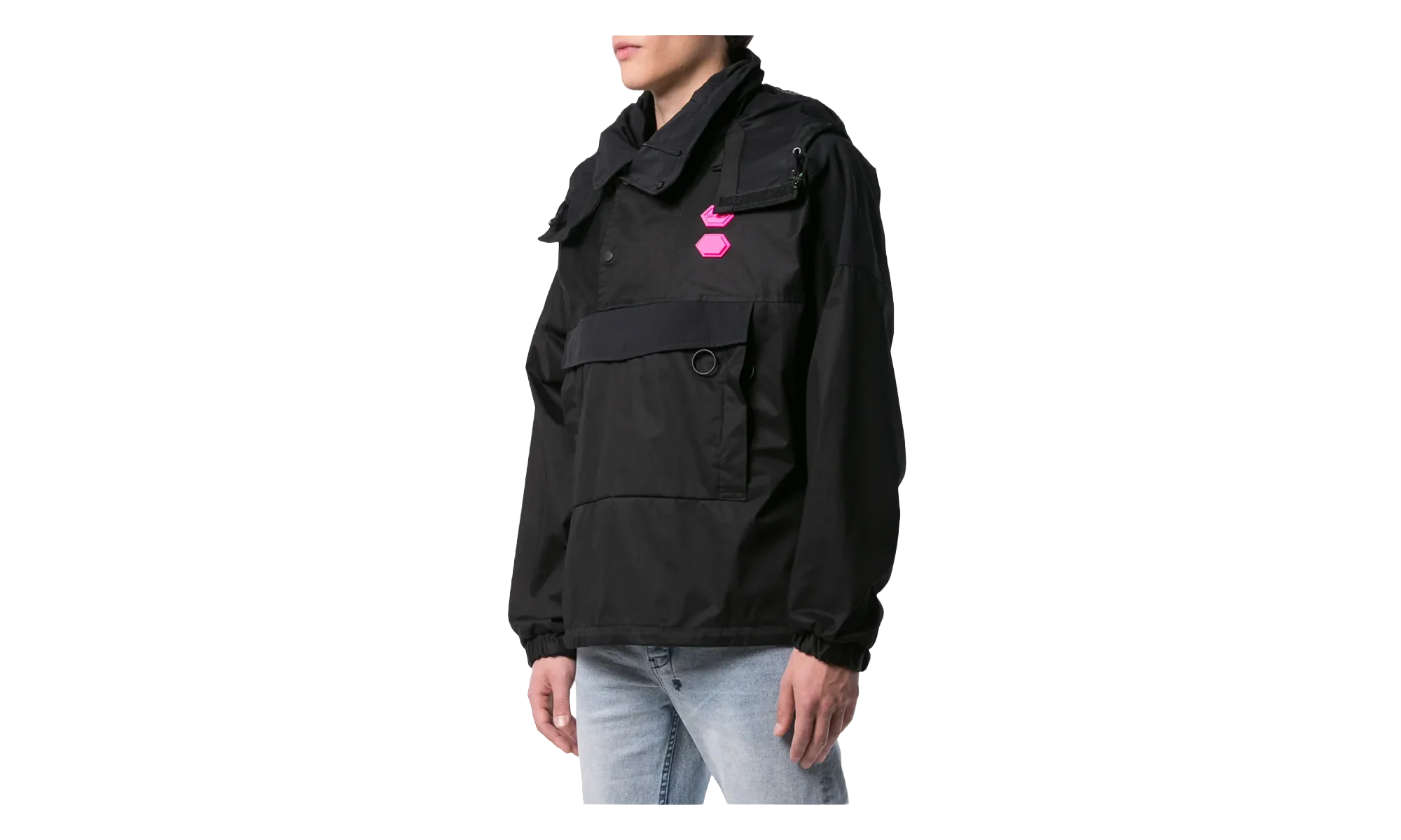 Ski Anorak Jacket "Black" OMEA167R19C050211000