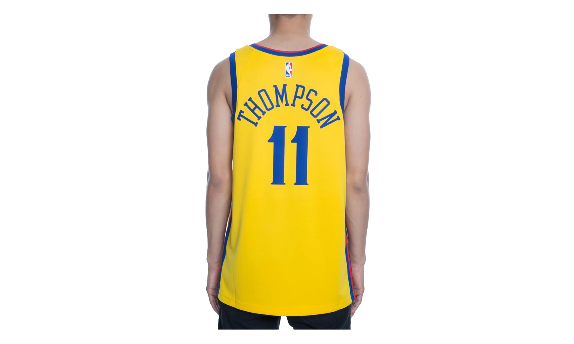 NBA Golden State Warriors Basketball City Edition Swingman Jersey GS "Klay Thompson - Yellow" 9Z2B7BY1P THOMPSON