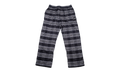 After School Harvester Plaid Sweatpants "Black" CHRM0681