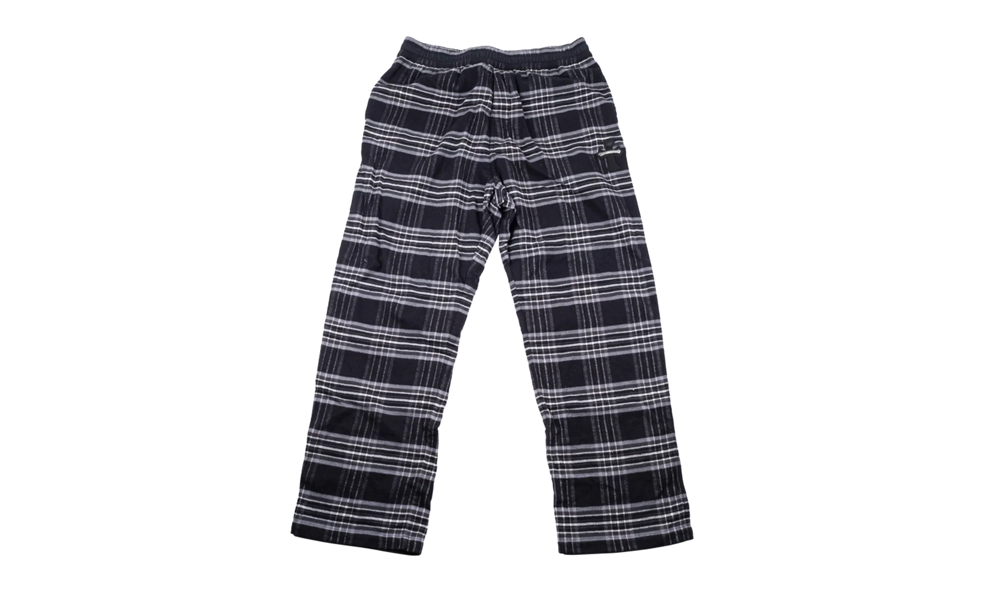 After School Harvester Plaid Sweatpants "Black" CHRM0681