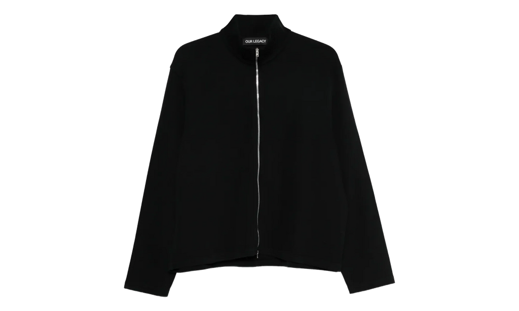 Shrunken Full Zip Jacket "Black" M2266SBA