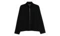Shrunken Full Zip Jacket "Black" M2266SBA