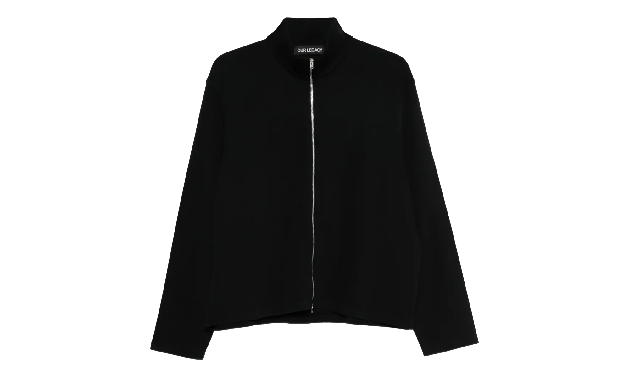Shrunken Full Zip Jacket "Black" M2266SBA