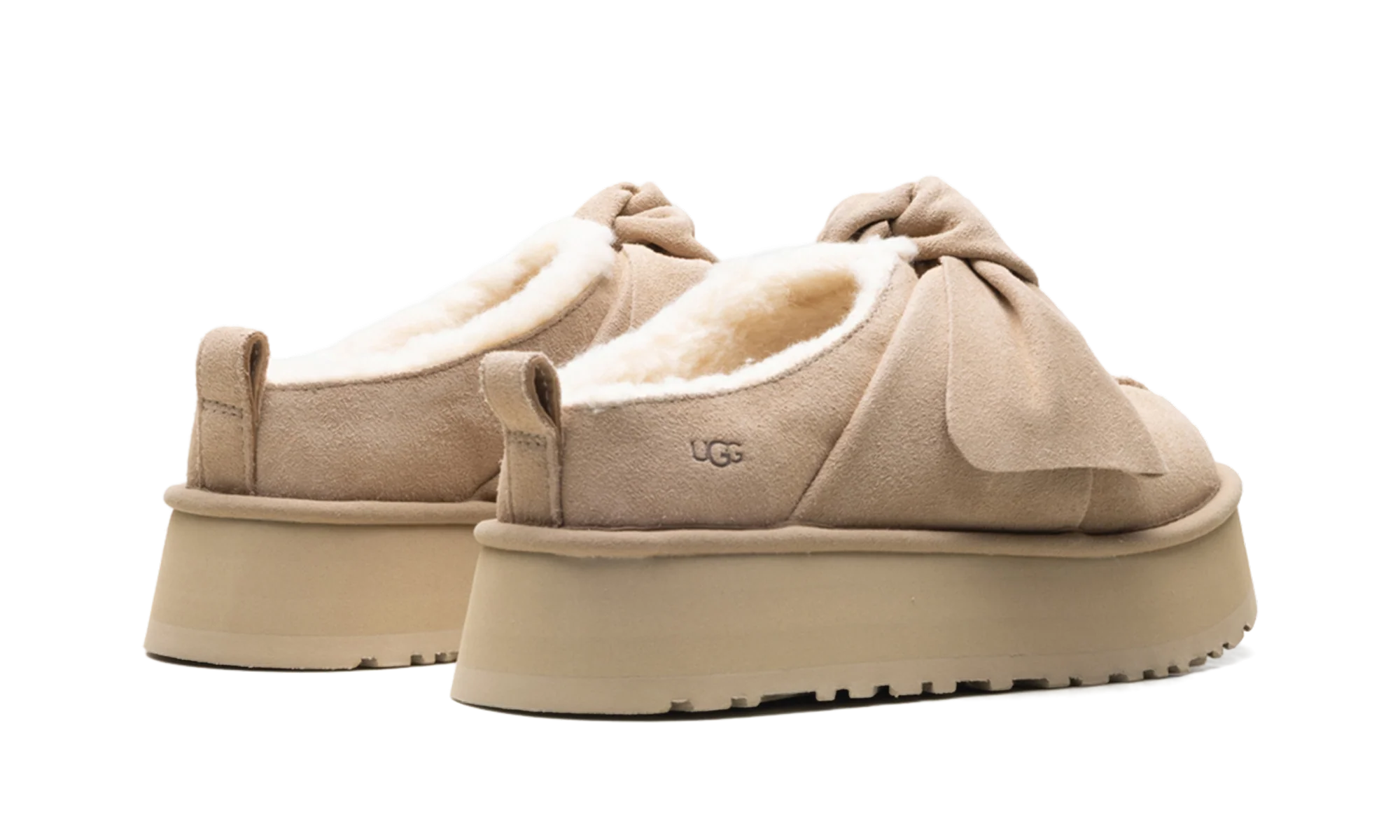 Platform Slip-On Bow Slipper WMNS "Sand" 1176290 SAN