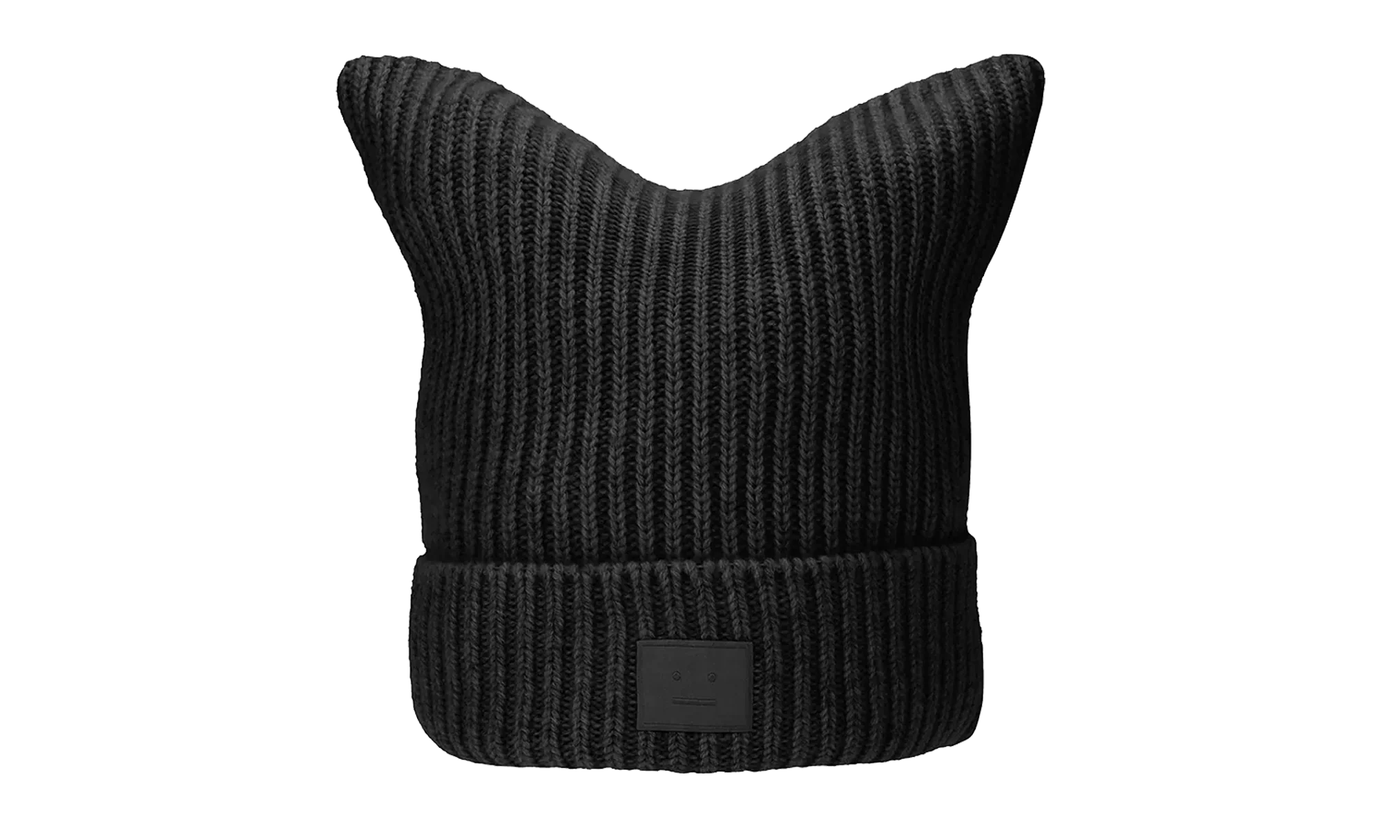 Face Logo Square Beanie "Black" C40426 900