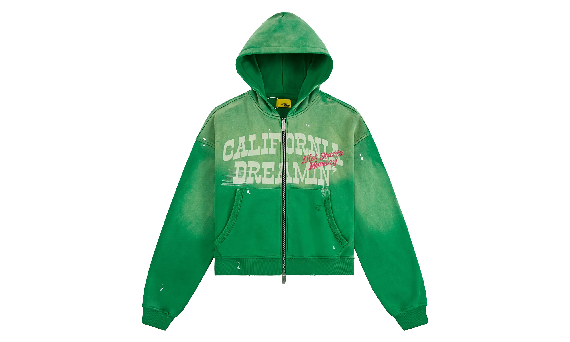 California Dreaming Full Zip Hoodie "Green" DSM S26 015