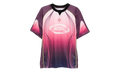 Gradient Football Jersey T-Shirt "Aubergine" MSS26JTP35301