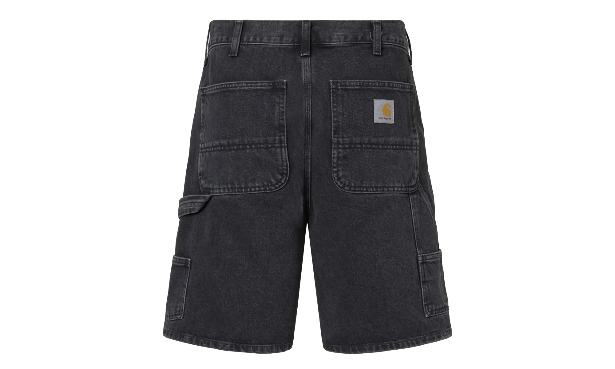 Double Knee Shorts "Black Stoned Washed" I034867 89 06