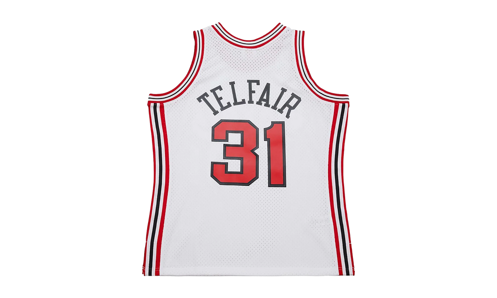 NBA Sebastian Telfair White Jersey "2004 Portland Trail Blazers - White" JY8755 PTBWHIT
