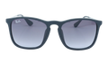 CHRIS SUNGLASSES "RUBBER BLACK" RB4187F-622-8G