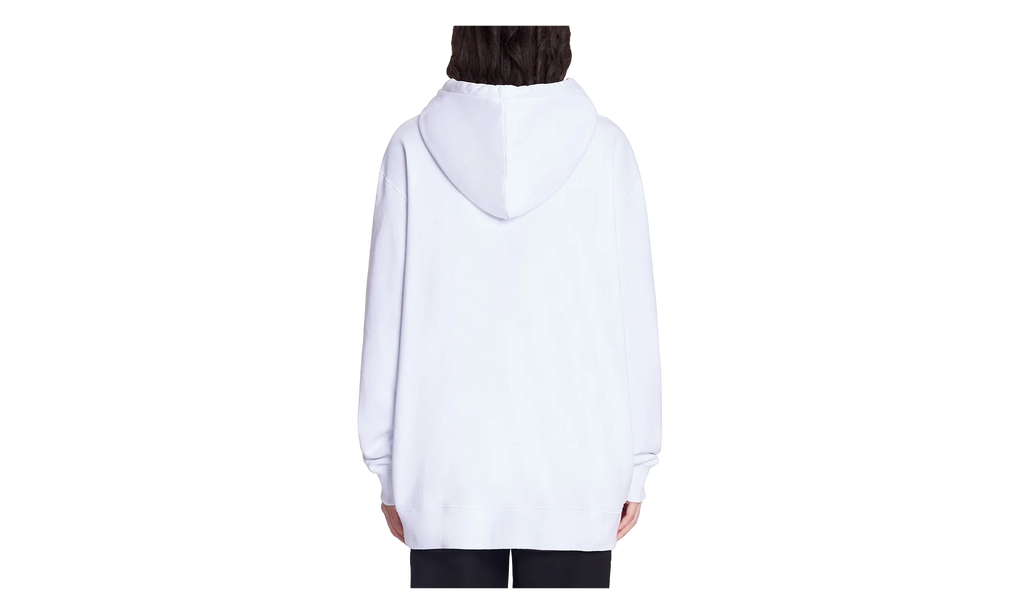 EMBROIDERED OVERSIZED HOODIE "OPTIC WHITE" RU HO0009 J110 P24 01