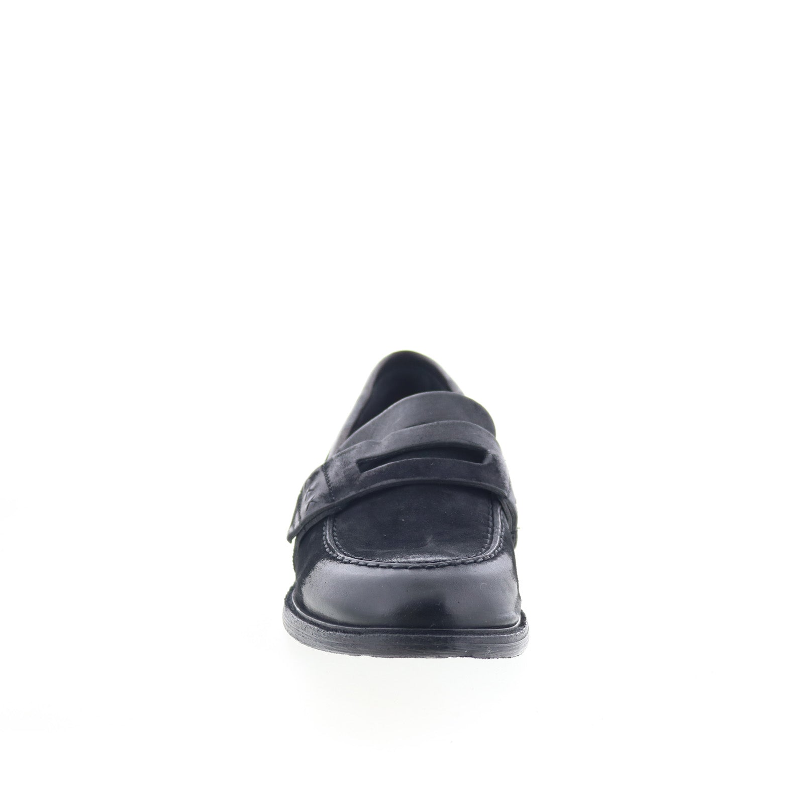 Vern B20101-101-0004 Womens Black Loafers & Slip Ons Casual Shoes