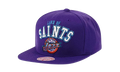 NBA Hardwood Classics Zigzag Snapback Cap "Utah Jazz - Purple" HHSS1100 UJAYYPPPPURP