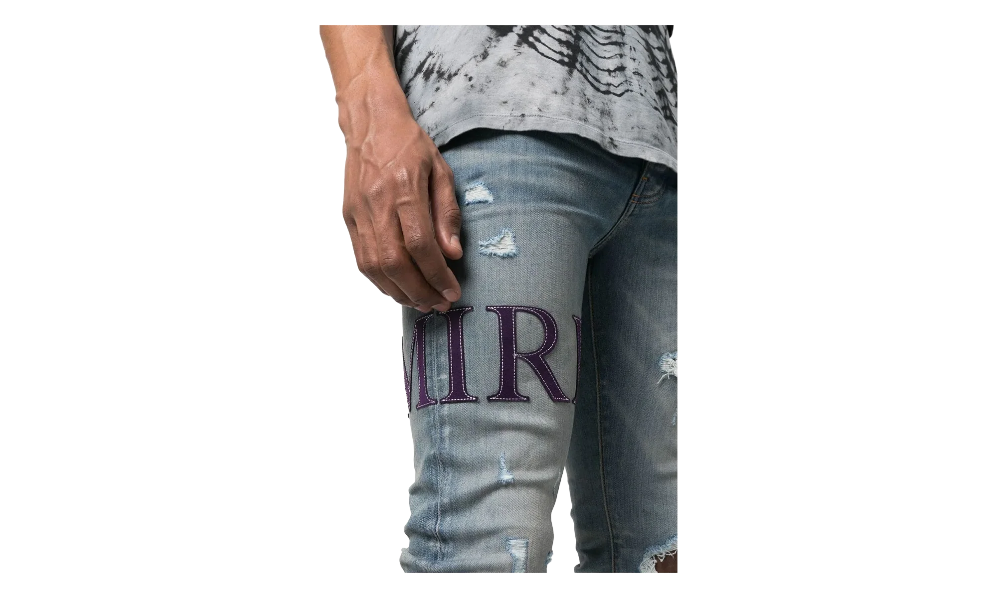 Serif Logo Jeans "Clay Indigo" PS23MDS006 408